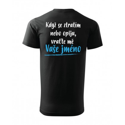 Když se ztratím nebo opiju - pánské